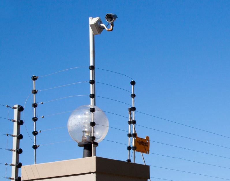 Electric fencing and CCTV installation